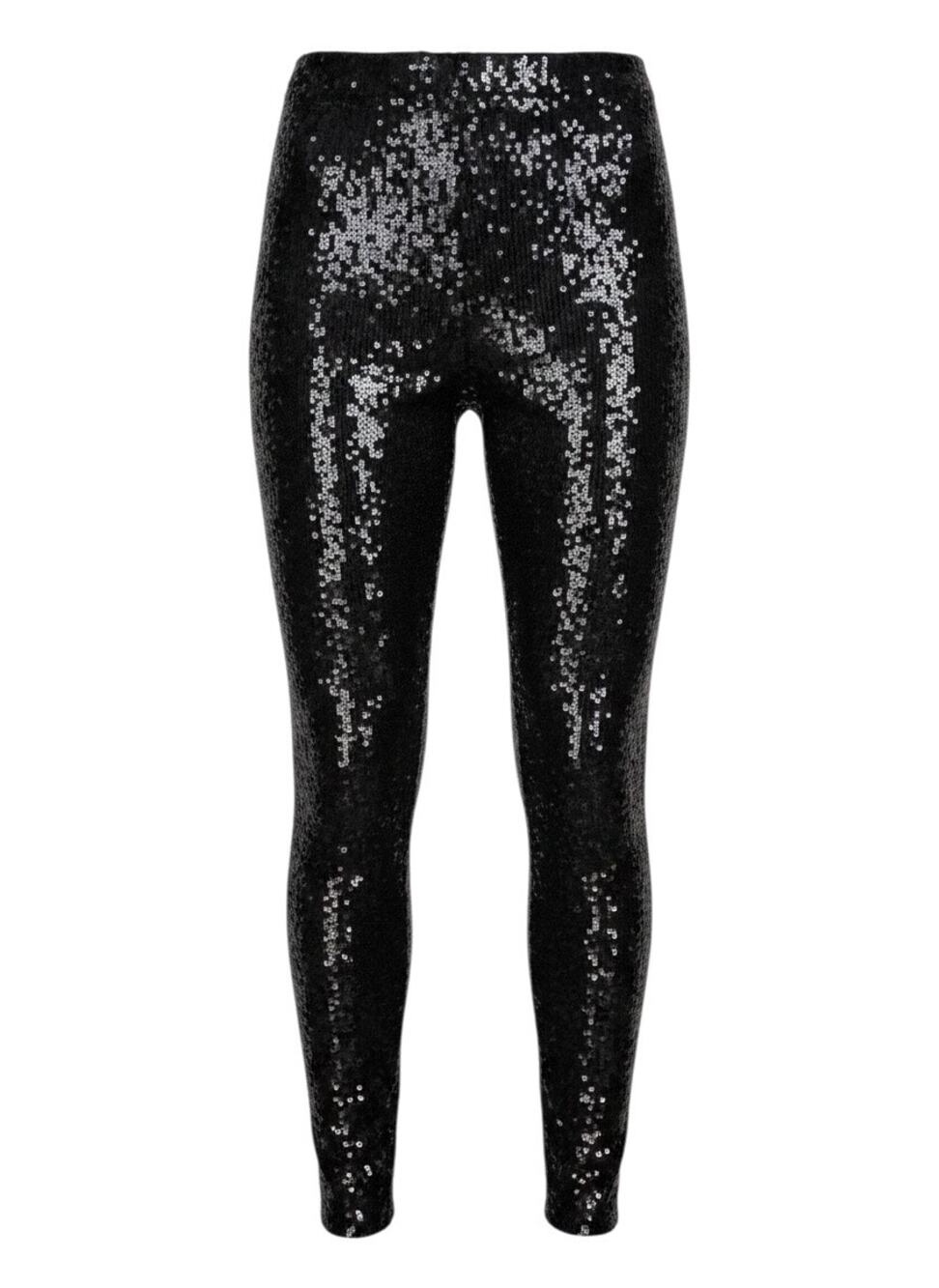 Express Super High Waisted Sequin Leggings, Size M